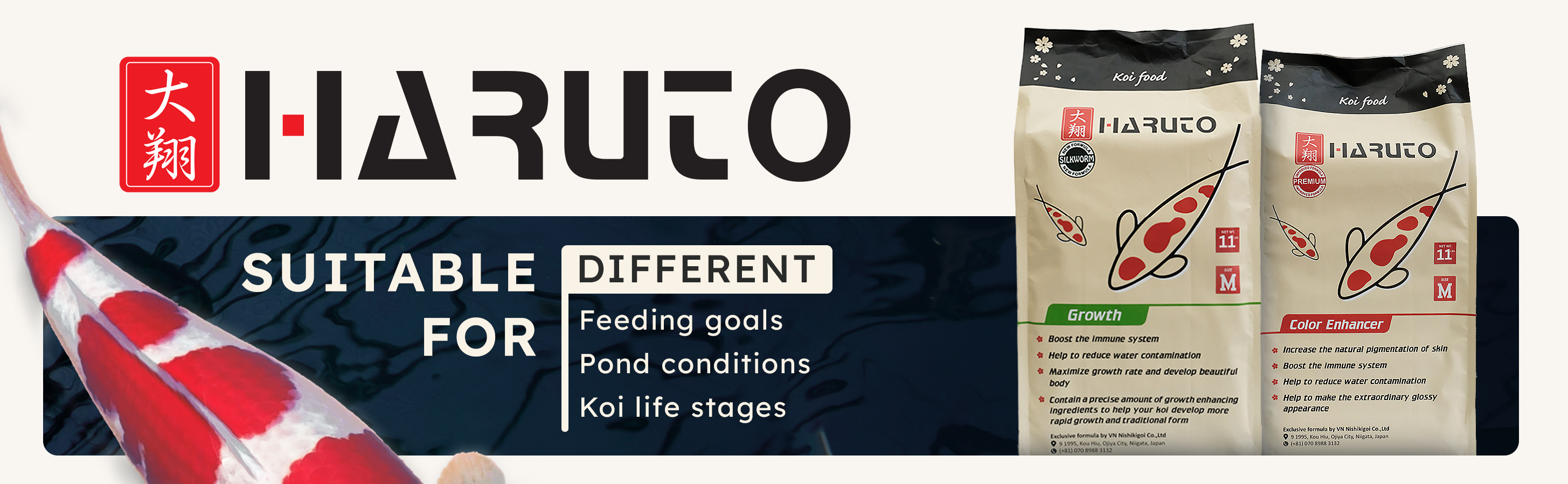 Haruto Koi Food – brand story and quality commitment