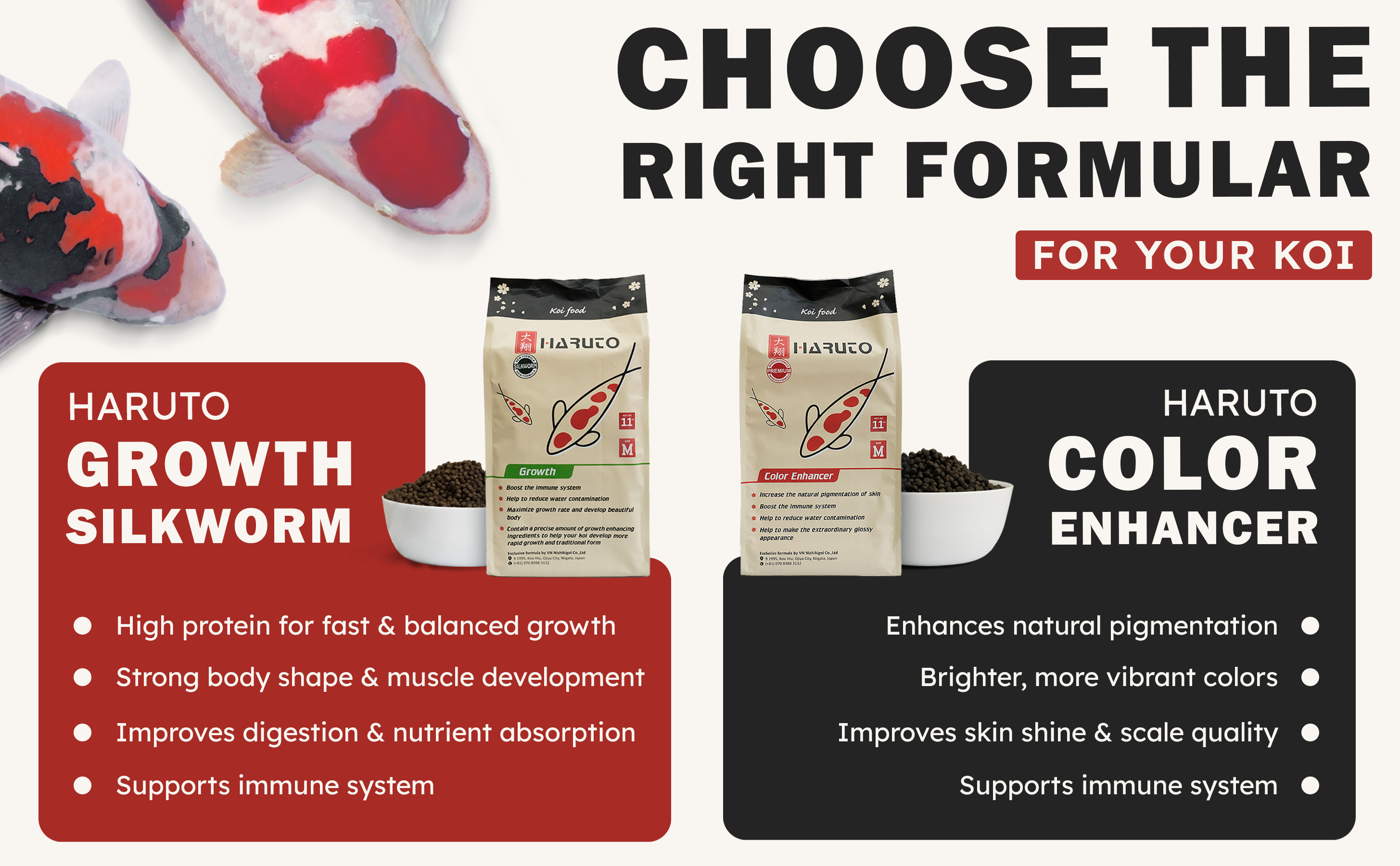 Haruto Growth Silk Worm – high protein silkworm formula