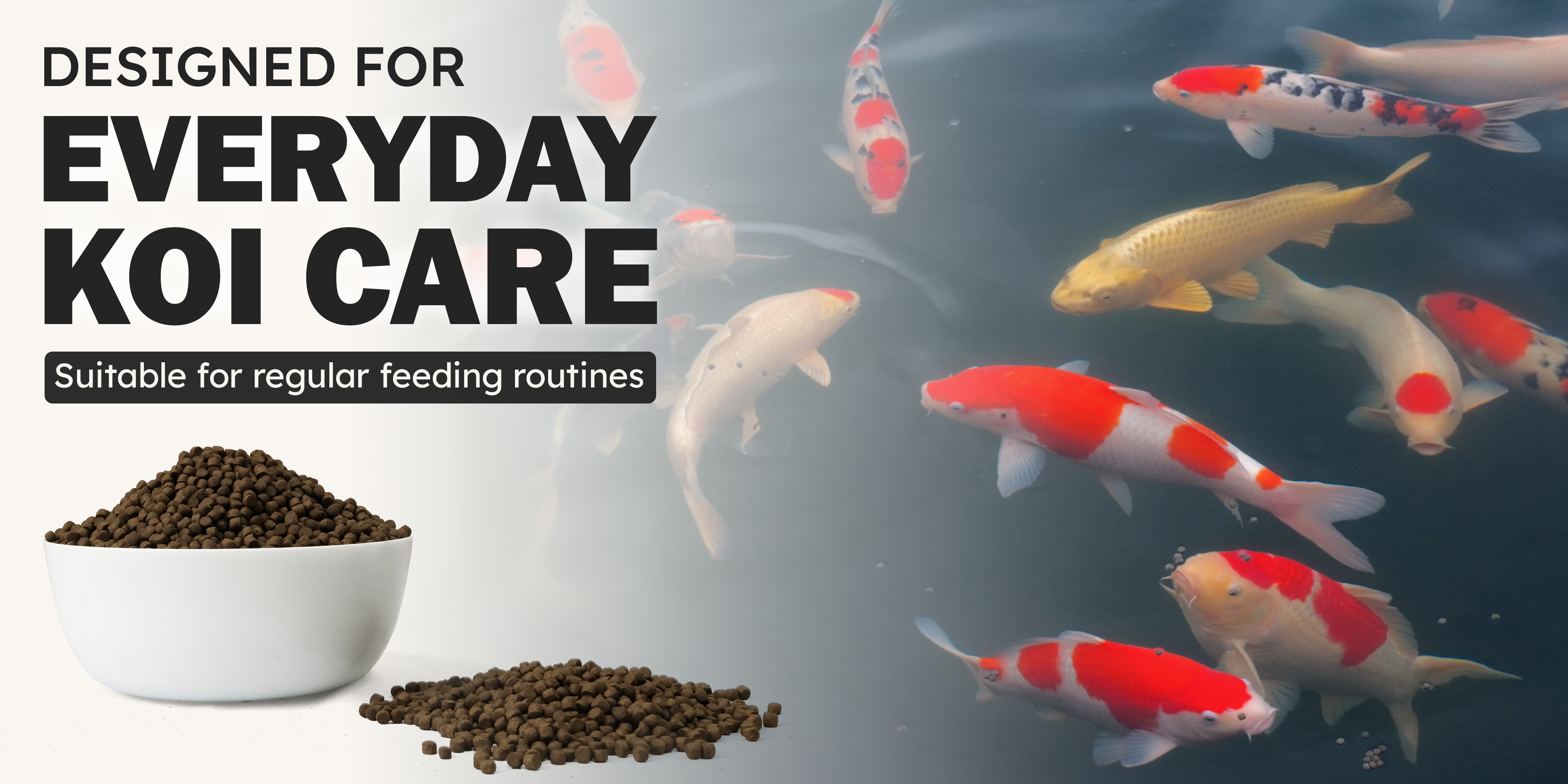 Designed for everyday Koi care
