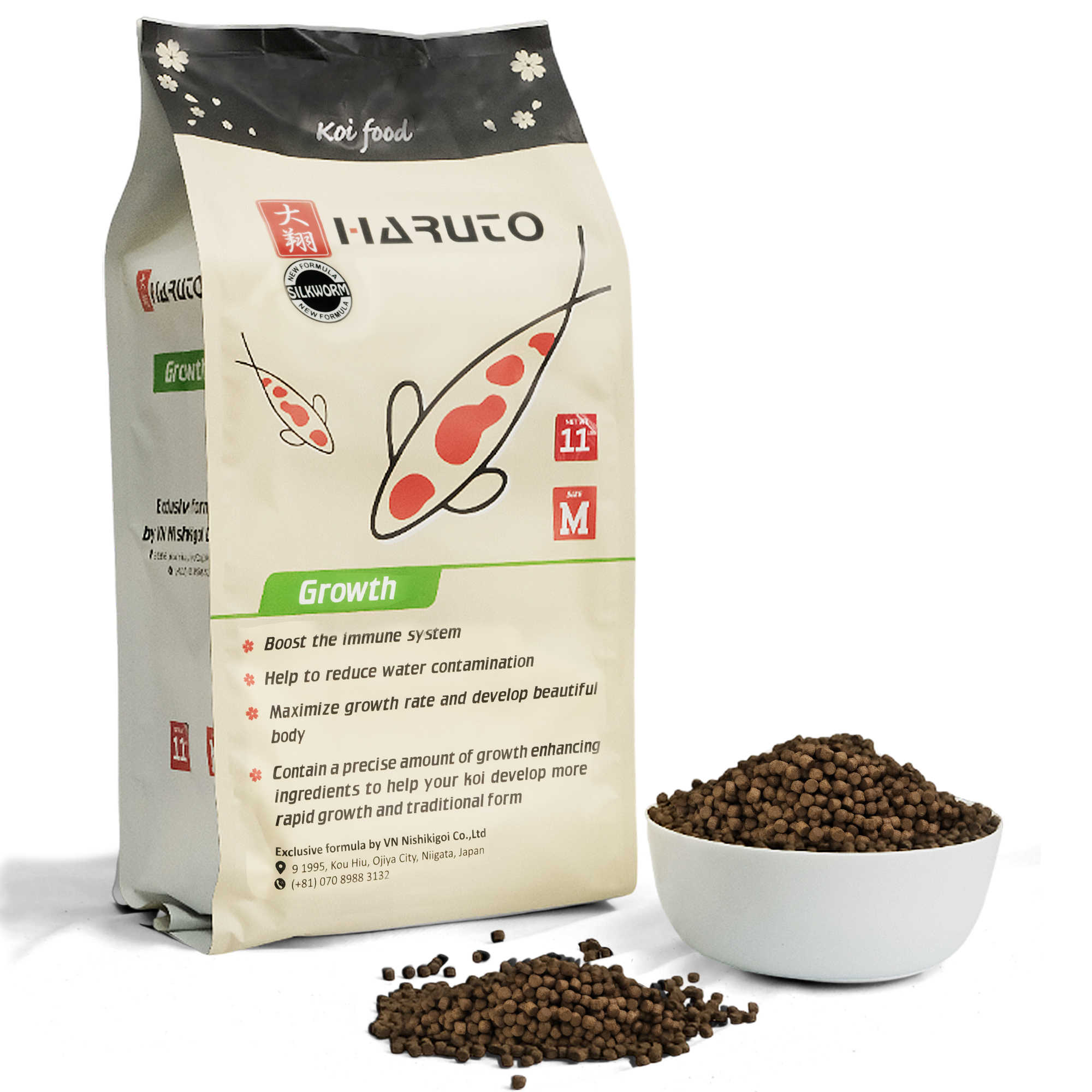Haruto Growth Silk Worm product bag